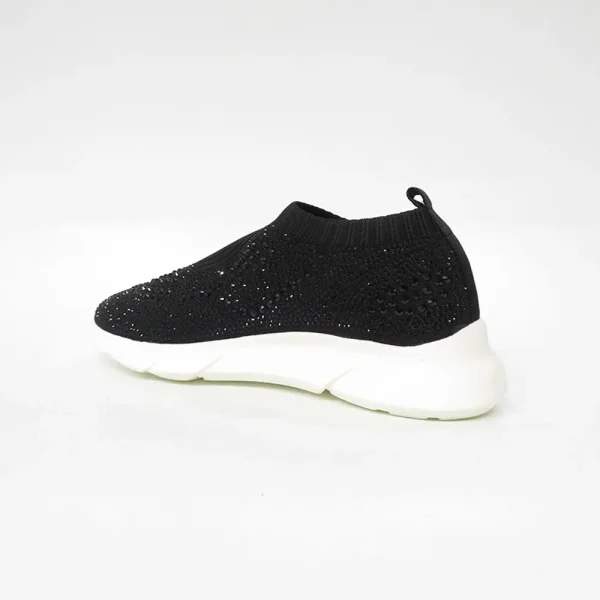 Women fashionable fly-knit sneaker shoe