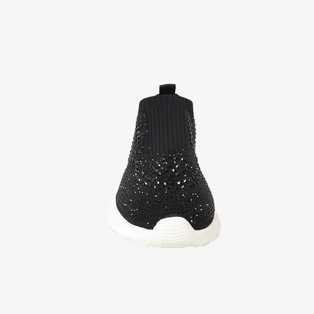 Women fashionable fly-knit sneaker shoe