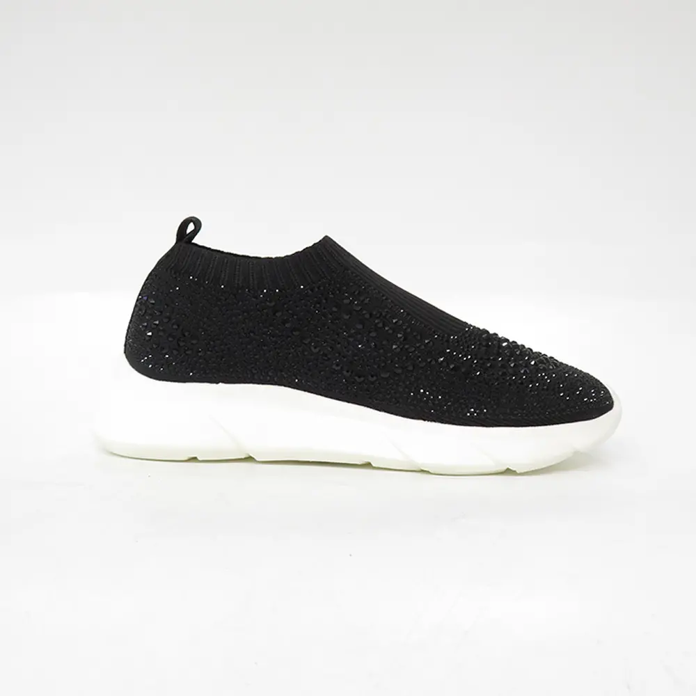 Women fashionable fly-knit sneaker shoe