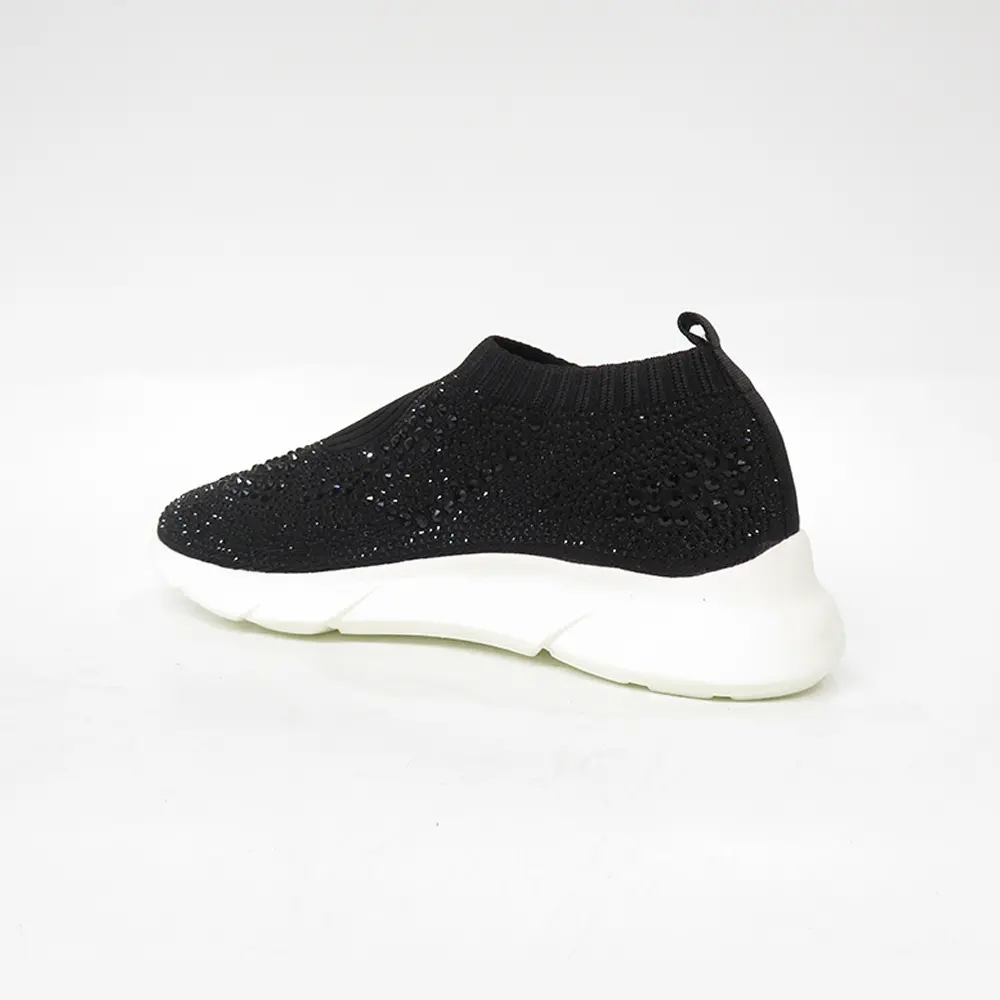 Women fashionable fly-knit sneaker shoe