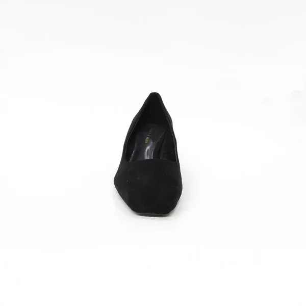 Genuine leather women high-heel shoe