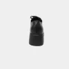 Genuine leather height 6cm women fashionable round toe dress shoe