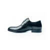 Fashion height 7cm men dress shoe in black genuine leather
