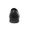 Men dress shoe in burgundy genuine leather