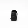 Wholesale men casual shoe in black genuine leather