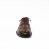 Wholesale height 7cm men dress shoe in burgundy genuine leather