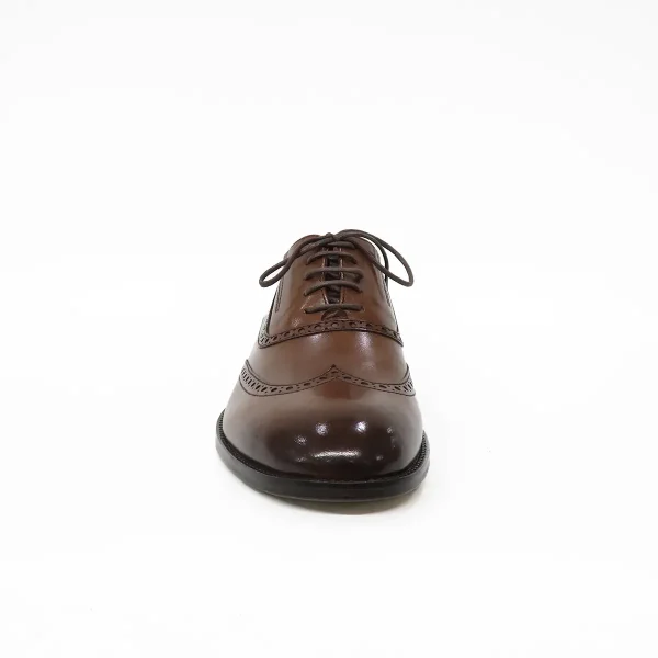 Wholesale height 7cm men dress shoe in burgundy genuine leather