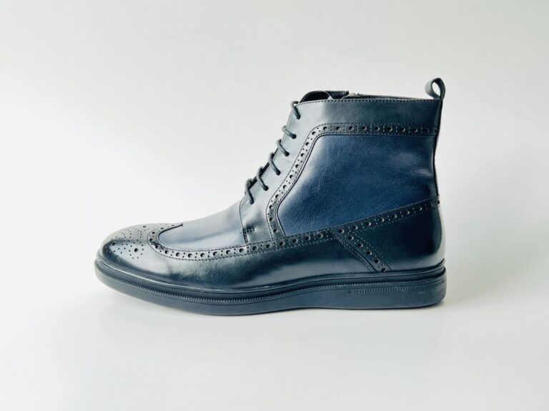 mens patchwork boots1